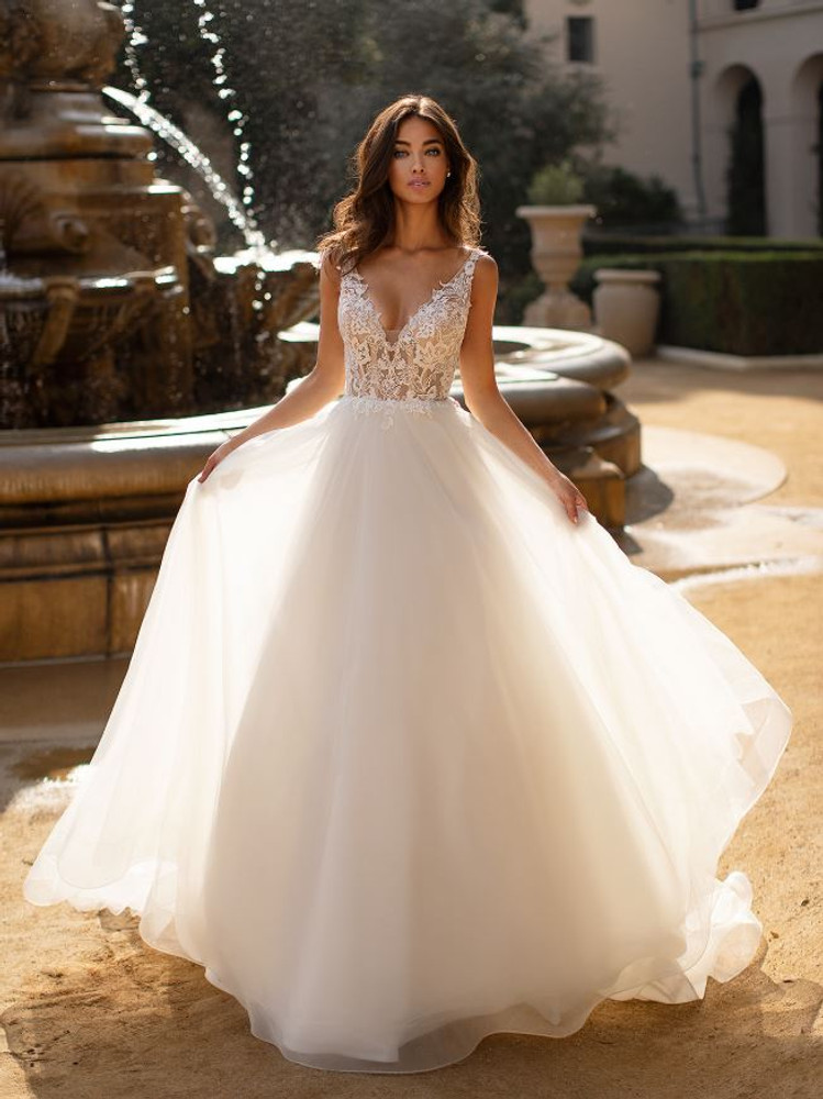 Riley Tulle Bridal Ball Gown by ...